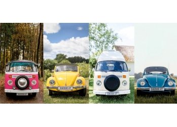 Kultiger VW Bus oder VW Käfer für Eure Hochzeit